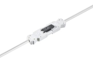 GST18i3-5 Låsebrakett for kabel sort
