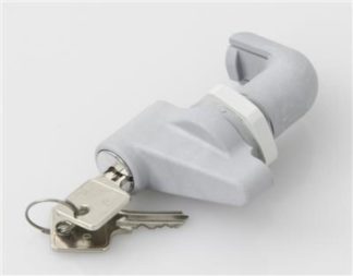 Vrihåndtak med lås til Polyester / ABS skap