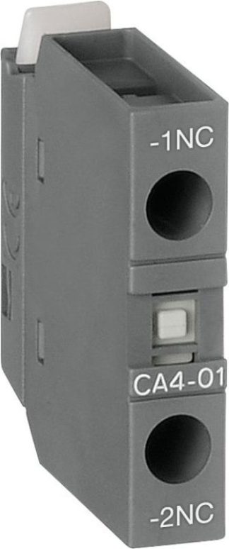 CA4-01, 1NC Hjelpekontakt Frontmontert