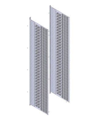 Vertikal separasjonsplate P&P 400x1200mm