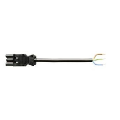 GST18i3 Kabel, Hun-Fri, 1m, 1.5mm², Sort