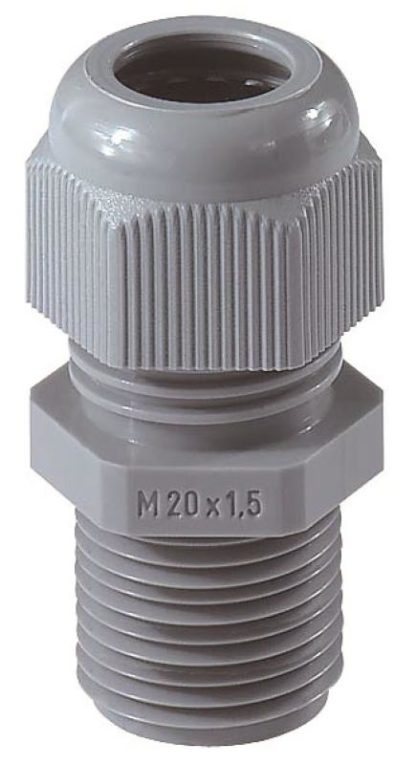 Nippel Polyamid M20 10-14mm Lange gjenger