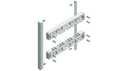 Skinneholder Omni 400 for isolerte skinner