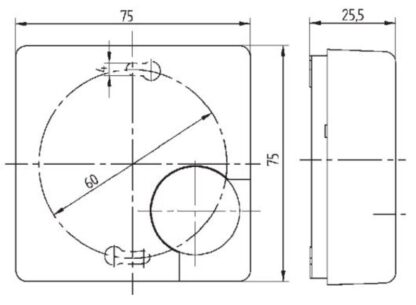 Romkontroller, 5-30°C, AC 24 ... 240V