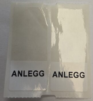 Målersløyfemerking, anlegg
