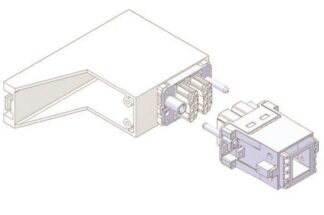 Hjelpekontaktplugg 24 kontakter - Sidemontert