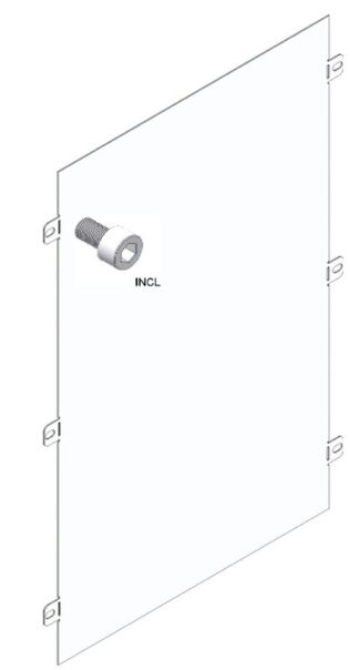 Separasjonsplate 200x1200mm