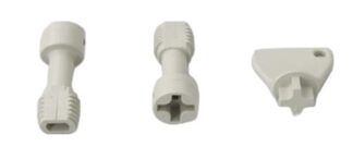 Kryssporskrue 8mm til Mini-Polyglass