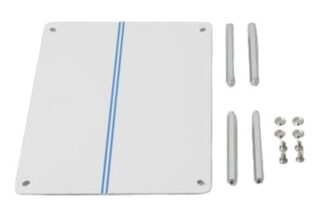 Innvendig frontplate 234x173mm til Polyester / ABS skap