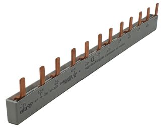 Samleskinne Stift 10mm² L1-L2, 12moduler