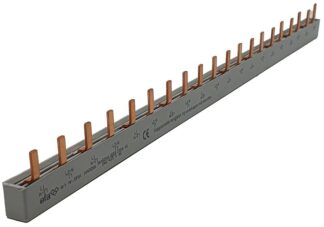 Samleskinne Stift 10mm² L1-L2, 20moduler