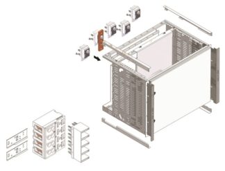 Fult uttrekkbar enhet 6x6x4