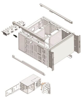 Fult uttrekkbar DOL 4X1X4 20A